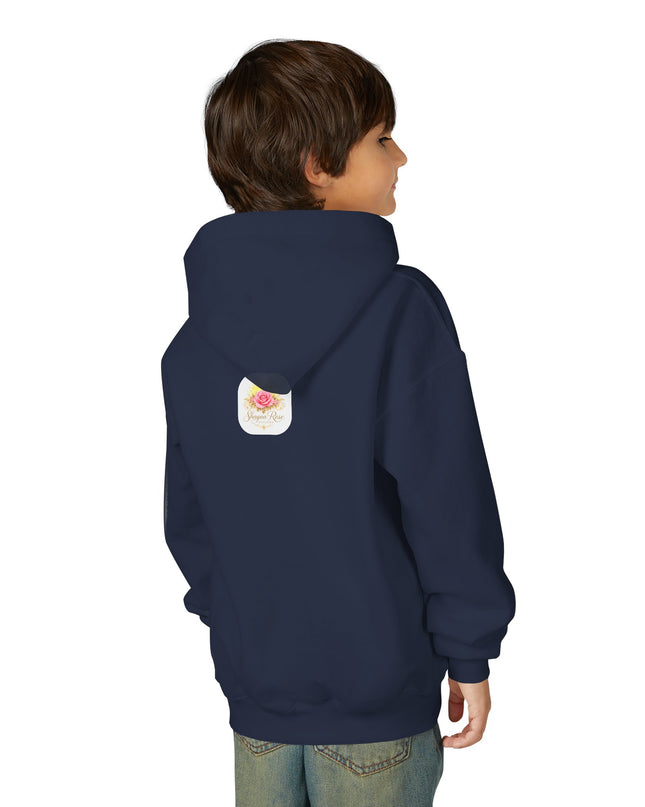 "My Mother Says I am Royalty" Youth Heavy Blend Hooded Sweatshirt