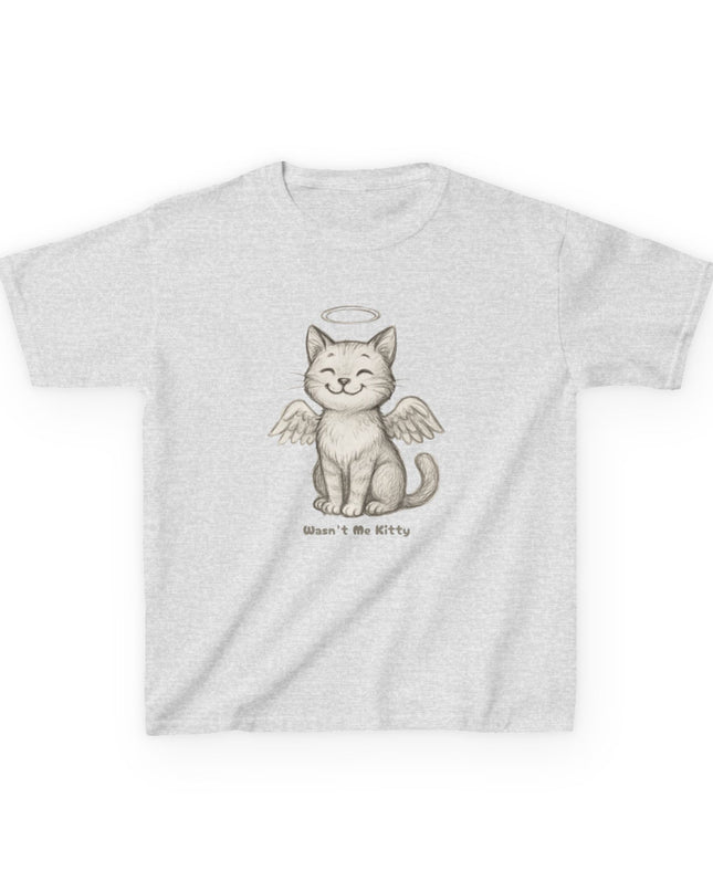 "Wasn't Me Kitty" Kids Heavy Cotton Tee