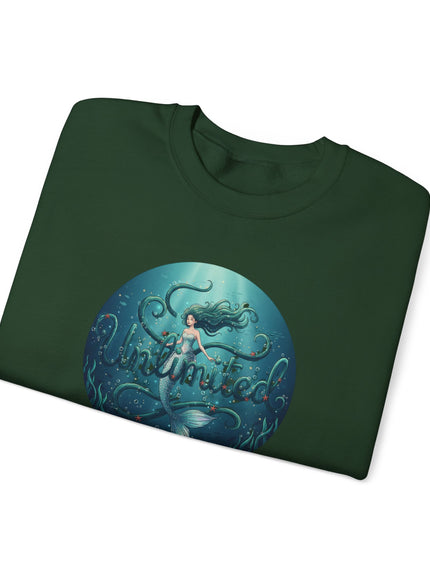 "Unlimited Mermaid" Unisex Adult Sweatshirt