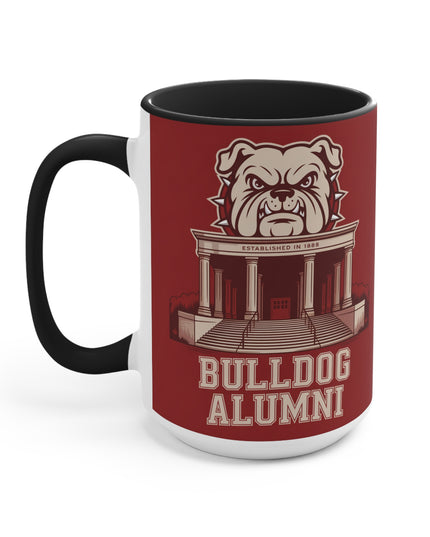 "Bulldog Alumni " Accent Mug