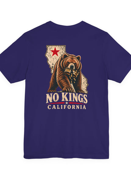 "No Kings Day" Unisex Jersey Short Sleeve Tee