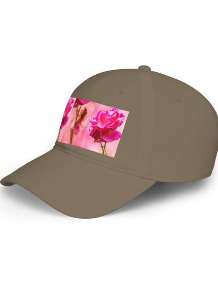 "Fairy Rose" Low Profile Baseball Cap