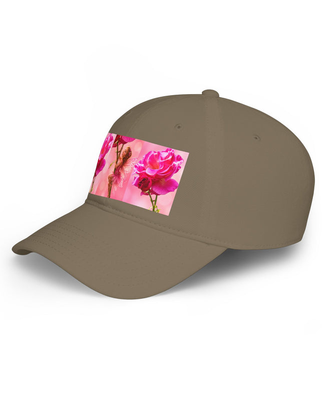 "Fairy Rose" Low Profile Baseball Cap
