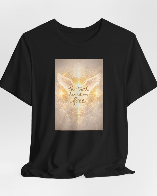 "The Truth Has Set Me Free" Unisex Jersey Short Sleeve Tee