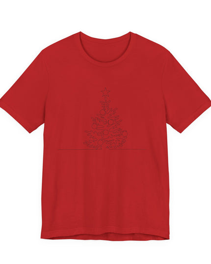 "Christmas Tree" Unisex Jersey Short Sleeve Tee