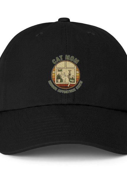 "Cat Mom Adventure Crew" Clean Up Cap