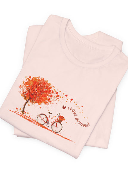 "I Love Autumn" Unisex Jersey Short Sleeve Tee