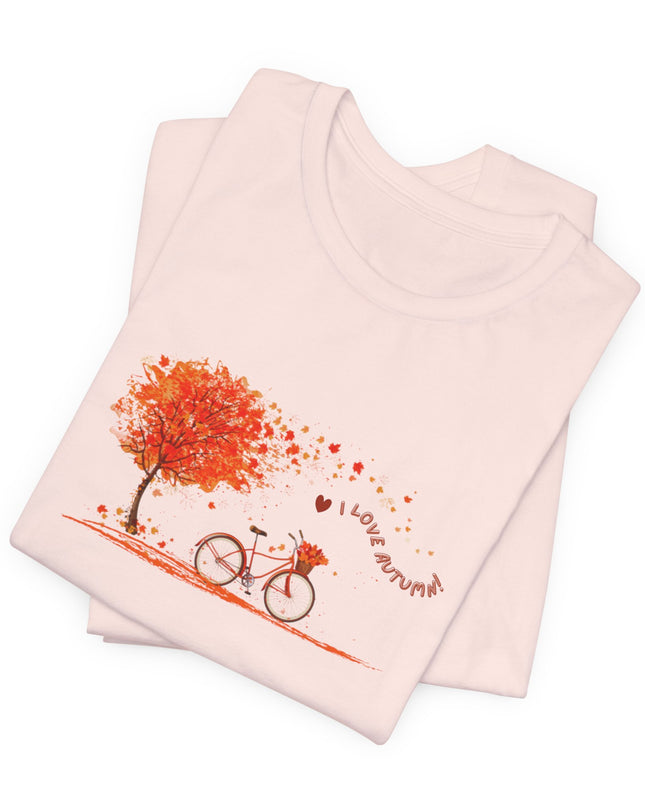 "I Love Autumn" Unisex Jersey Short Sleeve Tee