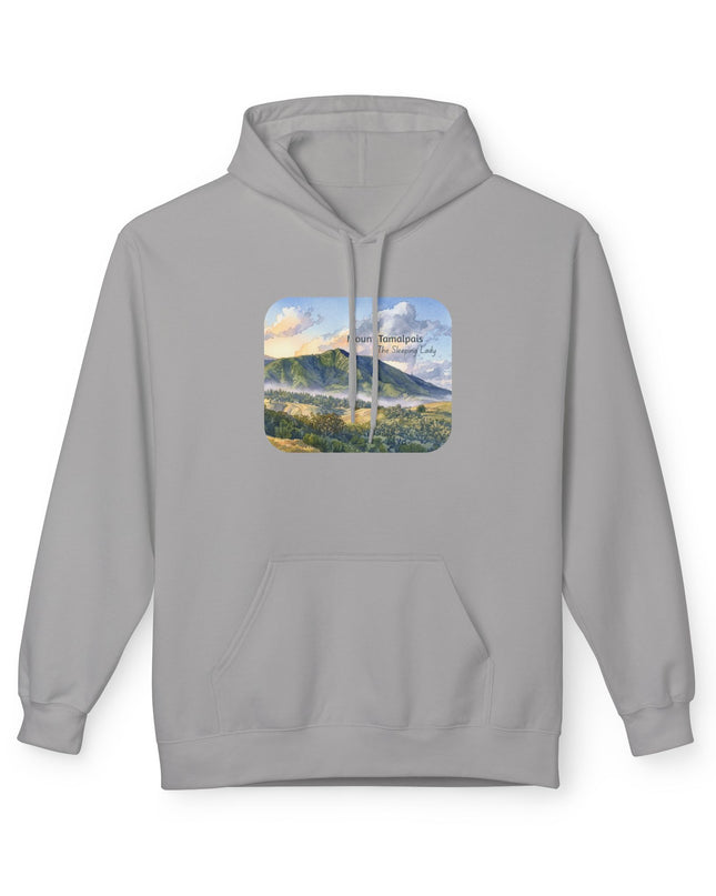 "Mount Tamalpais, the Sleeping Lady" Unisex Midweight Softstyle Fleece Hoodie