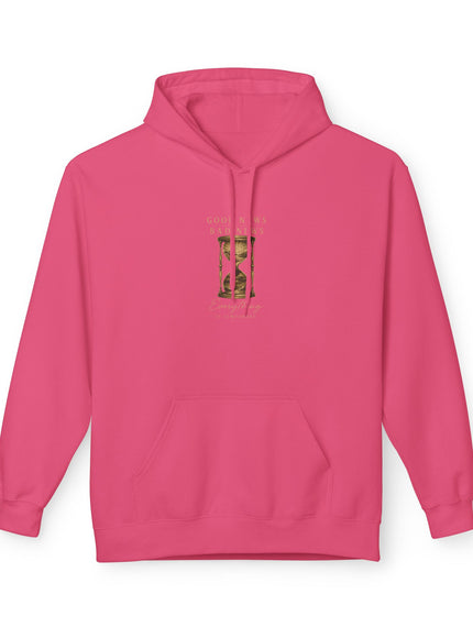 "Good News, Bad News, Everything is Temporary" Unisex Midweight Softstyle Fleece Hoodie
