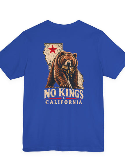 "No Kings Day" Unisex Jersey Short Sleeve Tee