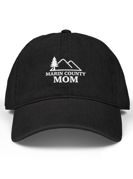 "Marin County Mom" Denim Hat (Embroidery)