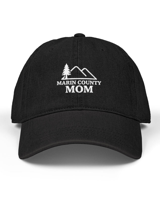 "Marin County Mom" Denim Hat (Embroidery)