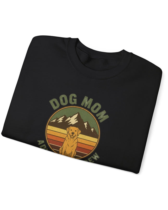 "Dog Mom Adventure Crew" Unisex Adult Sweatshirt
