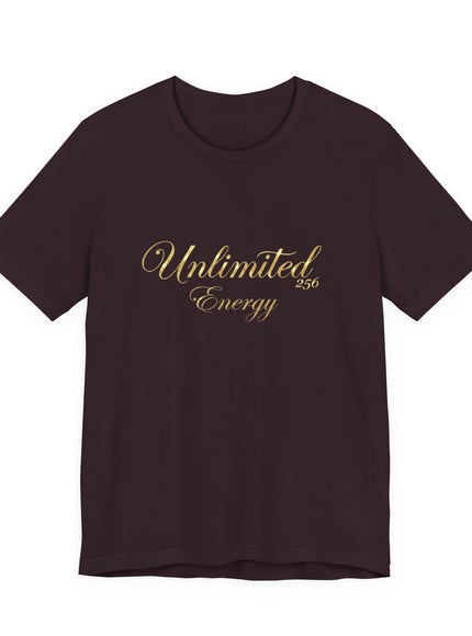 "Unlimited 256 Energy" Unisex Jersey Short Sleeve Tee
