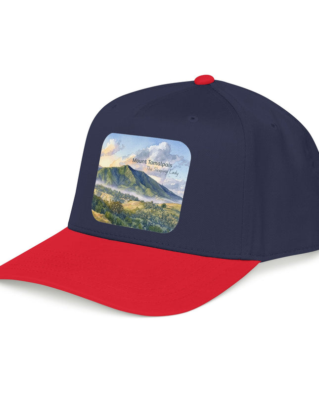 "Mount Tamalpais, the Sleeping Lady" Mid Profile Baseball Cap
