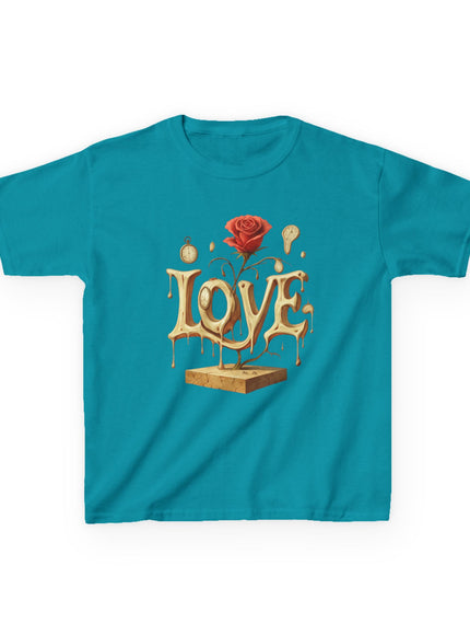 "Love (Salvador Dali style)" Kids Heavy Cotton Tee