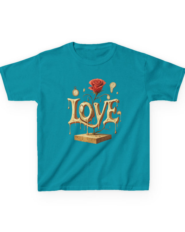 "Love (Salvador Dali style)" Kids Heavy Cotton Tee