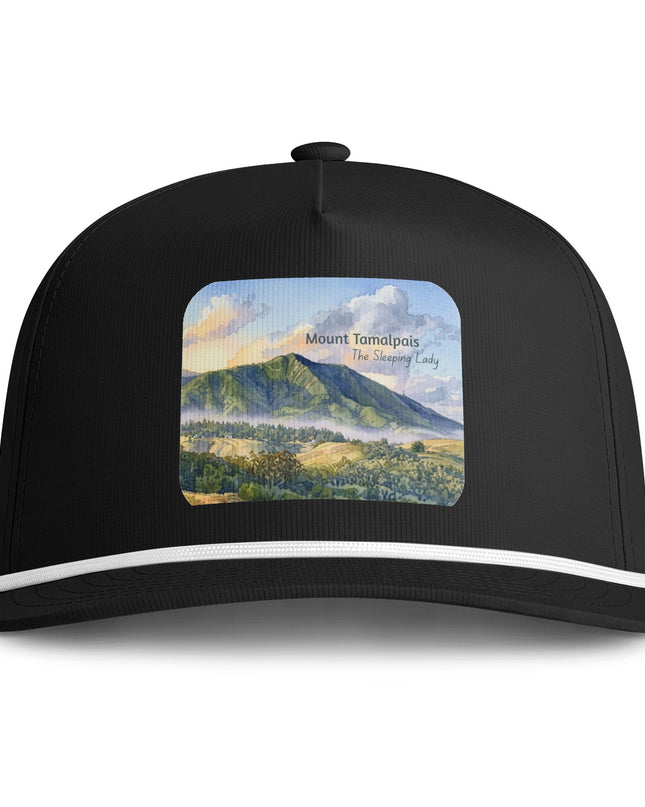 "Mount Tamalpais, the Sleeping Lady" Sunwashed Rope Cap
