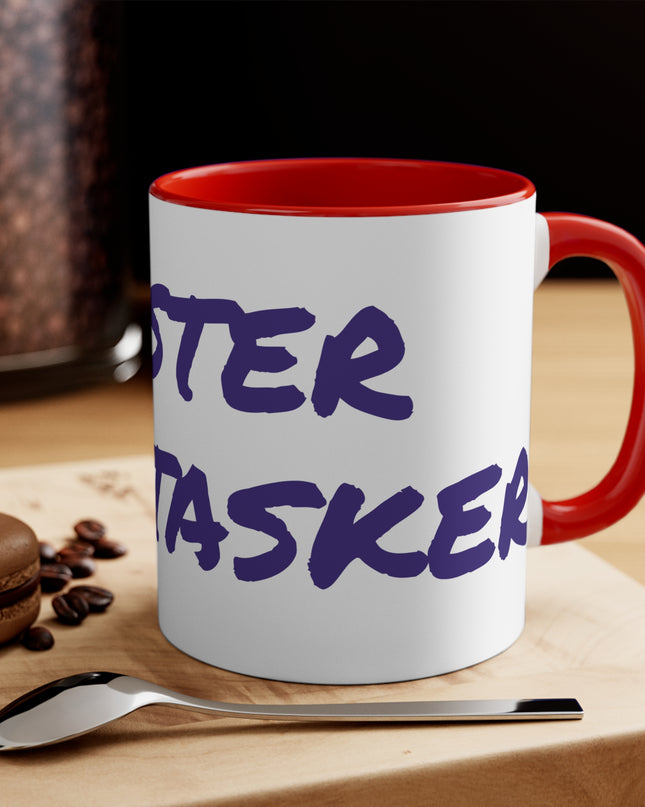 "Master Multitasker" Accent Mug