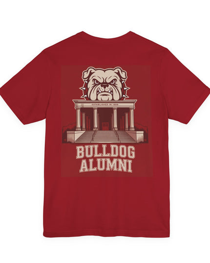 "Bulldog Alumni" Unisex Jersey Short Sleeve Tee
