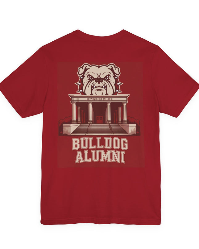 "Bulldog Alumni" Unisex Jersey Short Sleeve Tee