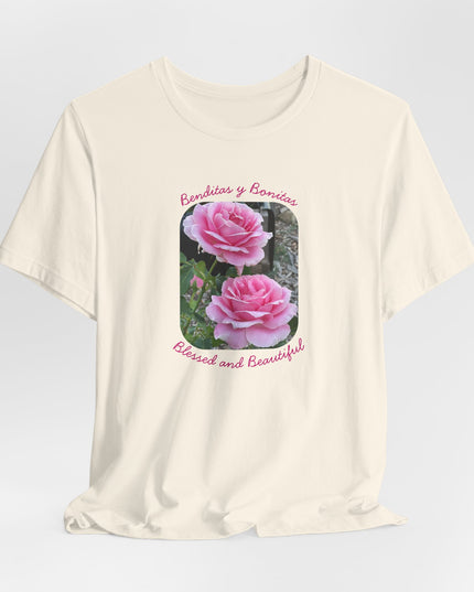 "Blessed and Beautiful" Unisex Jersey Short Sleeve Tee