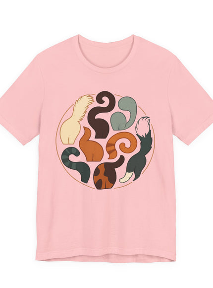 "Cat Tails (image)" Unisex Jersey Short Sleeve Tee