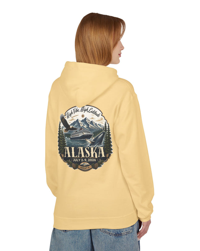 "Alaska" Unisex Midweight Softstyle Fleece Hoodie