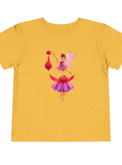 "Fuchsia Fairy" Toddler Short Sleeve Tee