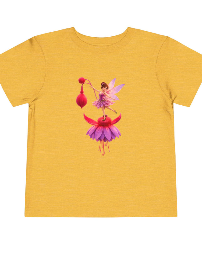 "Fuchsia Fairy" Toddler Short Sleeve Tee