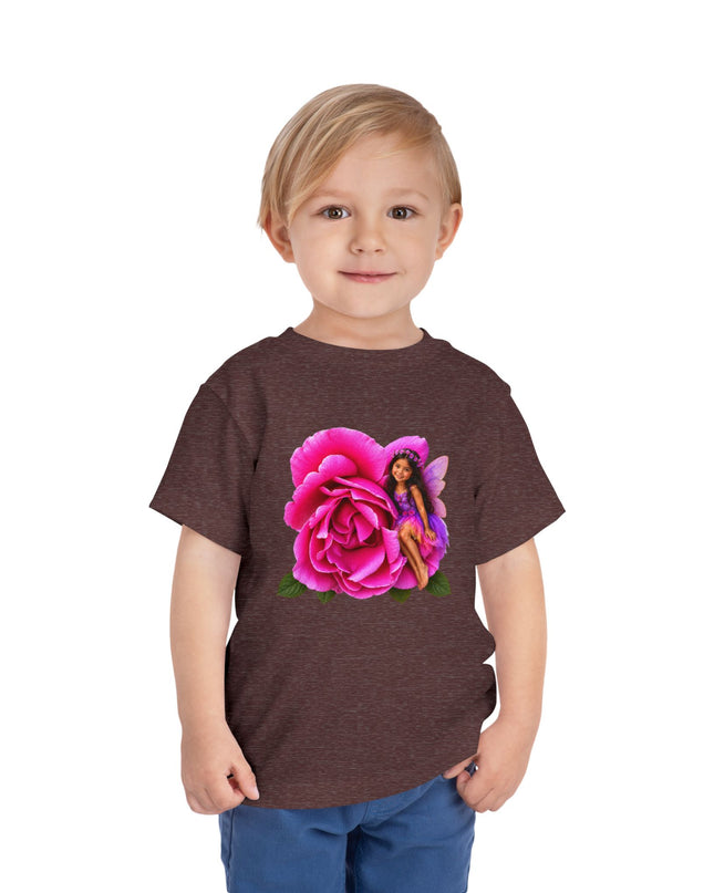 "Rose Fairy" Toddler Short Sleeve Tee