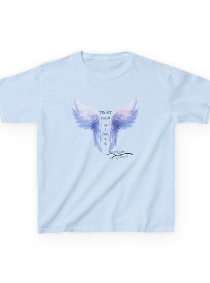 "Trust Your Wings, Not the Branch" Kids Heavy Cotton Tee