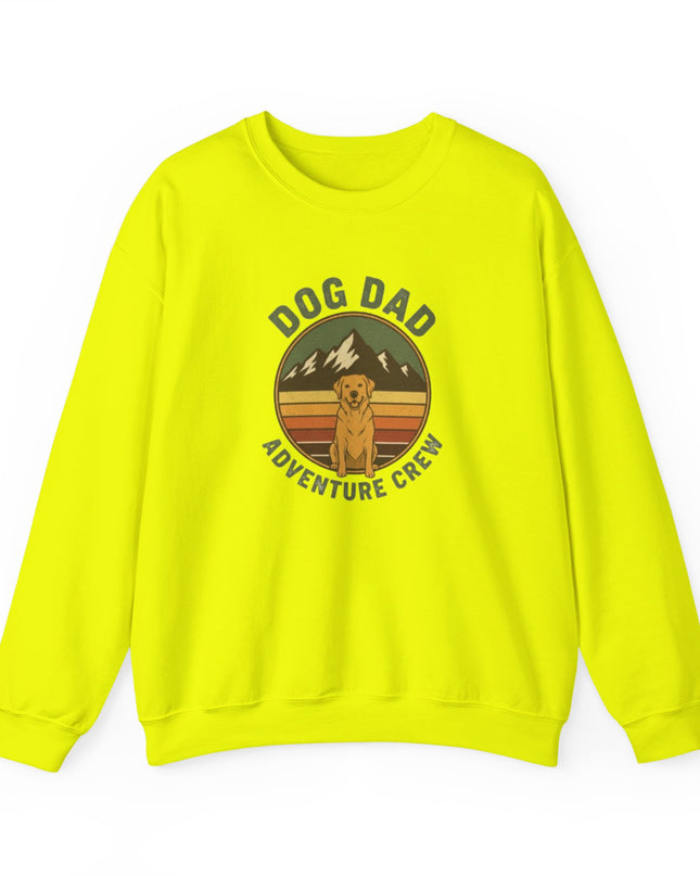 "Dog Dad Adventure Crew" Unisex  Adult Sweatshirt