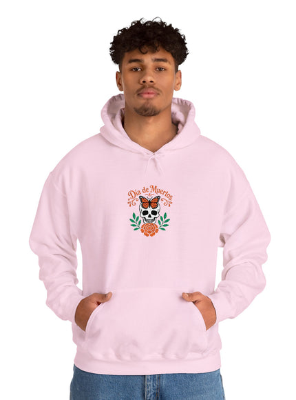 "Día de Muertos" Unisex Heavy Blend Hooded Embroidered Sweatshirt