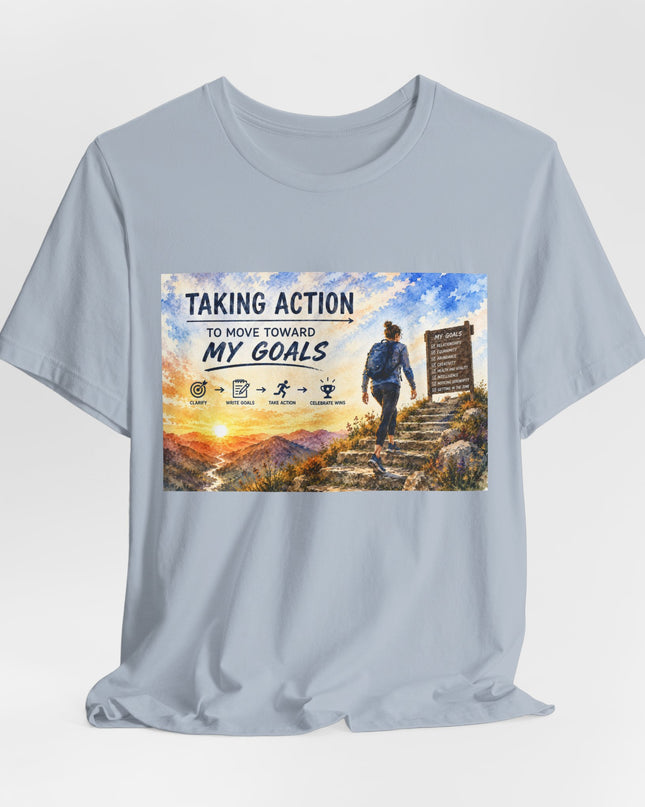 "Taking Action" Unisex Jersey Short Sleeve Tee