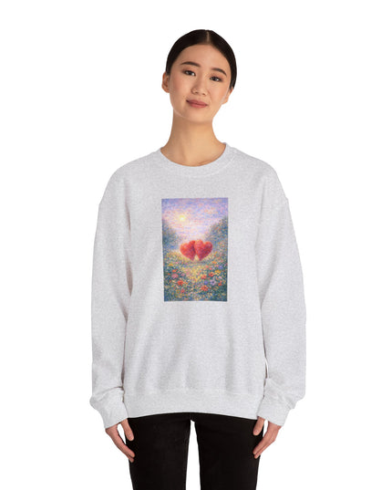 "Valentine's Day - Monet Style" Unisex Adult Sweatshirt