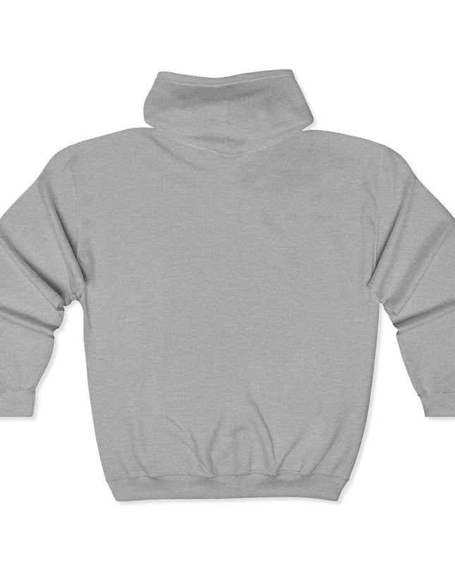 "Mom Strong (Black embroidery) " Unisex Heavy Blend Full Zip Hooded Sweatshirt