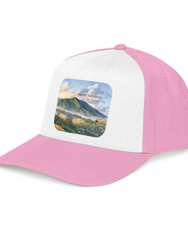 "Mount Tamalpais, the Sleeping Lady" Mid Profile Baseball Cap