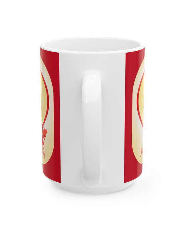 "Happy Valentine's Day" Ceramic Mug, (11oz, 15oz)