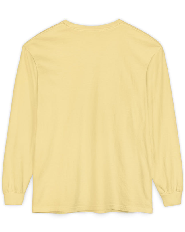 "Courageous Change Happening Within" Unisex Garment-dyed Long Sleeve T-Shirt