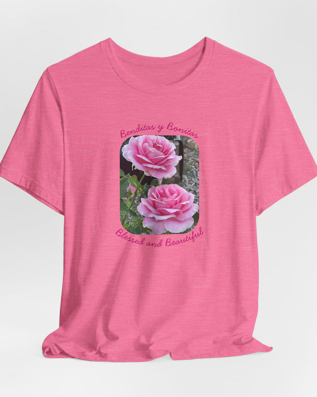 "Blessed and Beautiful" Unisex Jersey Short Sleeve Tee
