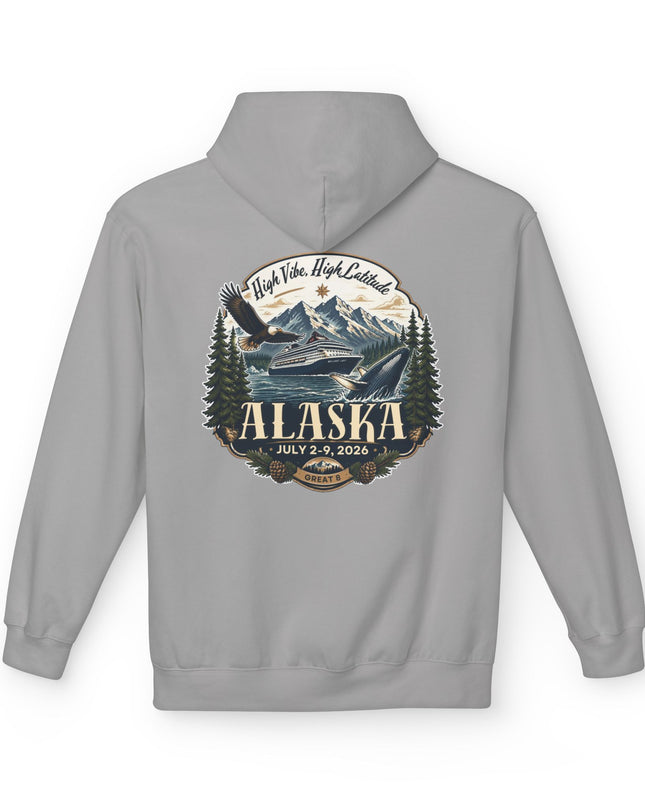 "Alaska" Unisex Midweight Softstyle Fleece Hoodie