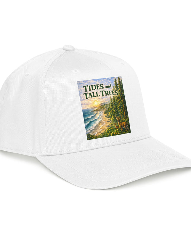 "Tides and Tall Trees" Mid Profile Baseball Cap