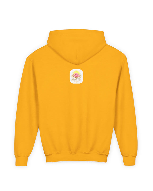 "My Father Says I am Royalty" Youth Heavy Blend Hooded Sweatshirt