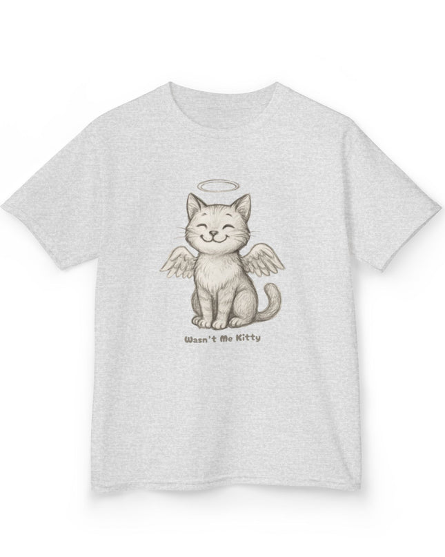 "Wasn't Me Kitty" Kids Heavy Cotton Tee