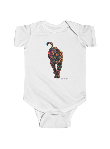 "Alebrije Panther" Infant Fine Jersey Bodysuit