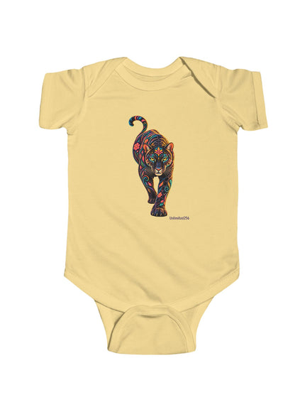 "Alebrije Panther" Infant Fine Jersey Bodysuit
