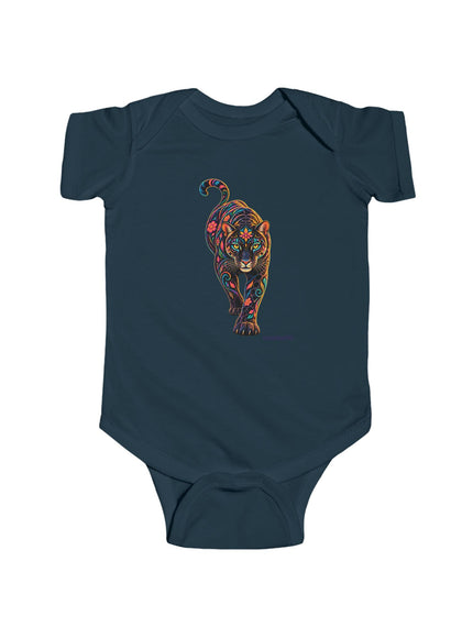 "Alebrije Panther" Infant Fine Jersey Bodysuit