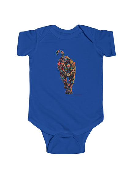 "Alebrije Panther" Infant Fine Jersey Bodysuit